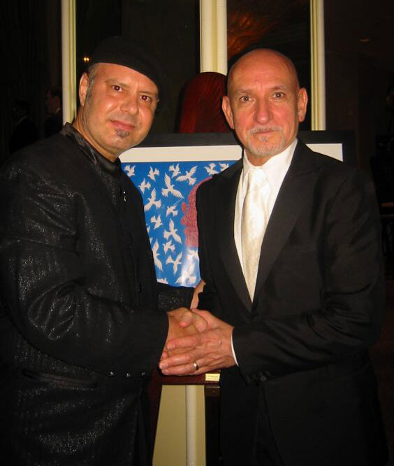 Sir Ben Kingsley and Metin Bereketli